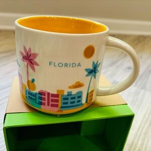 Starbucks 2013 Florida You Are Here City Coffee Mug, 14oz NEW Original Box